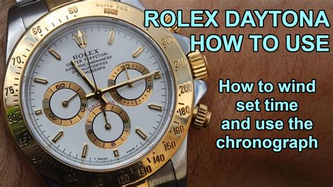 explain the Rolex daytonas operations